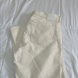Lucky Brand Off-White Corduroy Pants